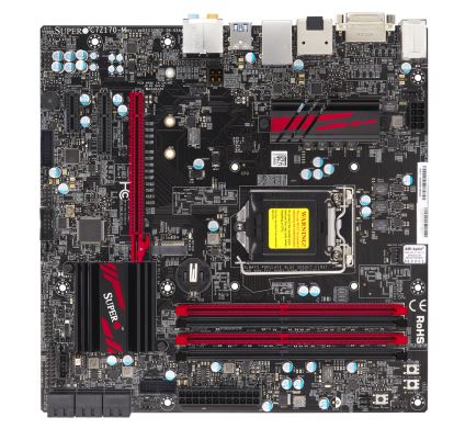 Supermicro C7Z170-M Intel® Z170 LGA 1151 (Socket H4) micro ATX1