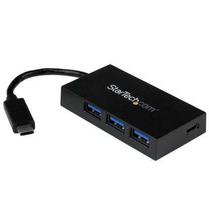 StarTech.com HB30C3A1CFB interface hub USB 3.2 Gen 1 (3.1 Gen 1) Type-C 5000 Mbit/s Black1