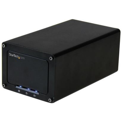StarTech.com S252BU313R storage drive enclosure HDD/SSD enclosure Black 2.5"1