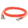 AddOn Networks ST-ST 6m fiber optic cable 236.2" (6 m) OM1 Orange1