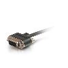 C2G 52180 serial cable Black 420.1" (10.7 m) DB9 F2