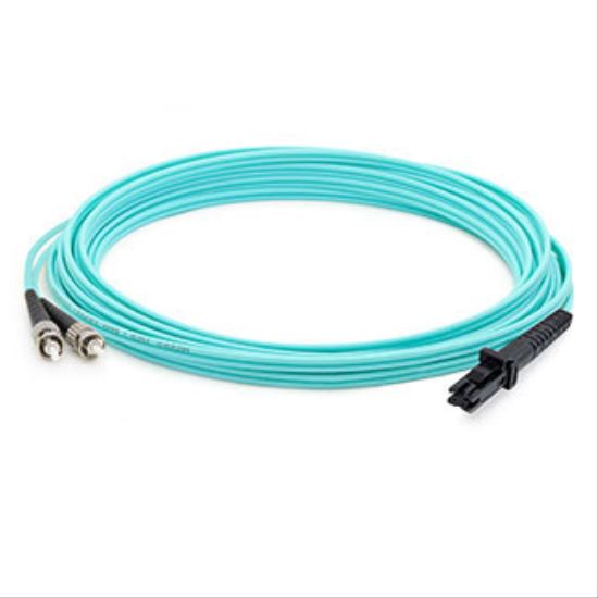 AddOn Networks ST-MTRJ 3m fiber optic cable 118.1" (3 m) LC MT-RJ OM3 Turquoise1