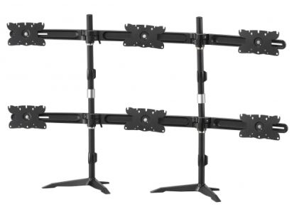 Amer AMR6S32 monitor mount / stand 32" Freestanding Black1