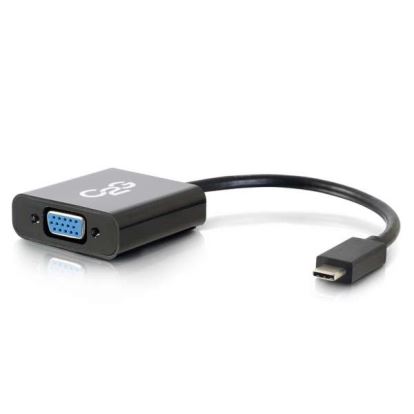 C2G USB3.1-C/VGA USB graphics adapter 1920 x 1200 pixels Black1