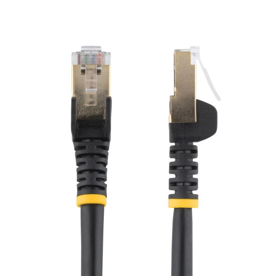 StarTech.com C6ASPAT10BK networking cable Black 118.1" (3 m) Cat6a S/UTP (STP)1