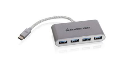 iogear HUB-C USB 3.2 Gen 2 (3.1 Gen 2) Type-C 5000 Mbit/s Silver1