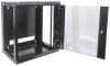Intellinet 711715 rack cabinet 6U Wall mounted rack Black6