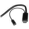 StarTech.com DPMDPHD2HD video cable adapter 78.7" (2 m) DisplayPort + Mini DisplayPort + HDMI HDMI + USB Black2