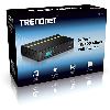 Trendnet TPE-S50 network switch Unmanaged L2 Fast Ethernet (10/100) Power over Ethernet (PoE) Black4