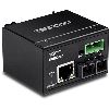 Trendnet TI-F10SC network media converter 200 Mbit/s 1310 nm Multi-mode Black3