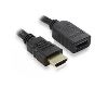 Unirise HDMI-MF-03F HDMI cable 35.8" (0.91 m) HDMI Type A (Standard) Black1