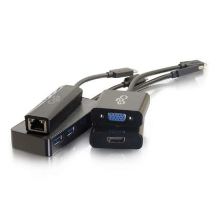 C2G 30002 USB graphics adapter 3840 x 2160 pixels Black1
