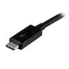 StarTech.com TBLT3MM2M Thunderbolt cable 78.7" (2 m) 20 Gbit/s Black2