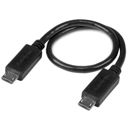 StarTech.com UUUSBOTG8IN USB cable 7.99" (0.203 m) Micro-USB B Black1