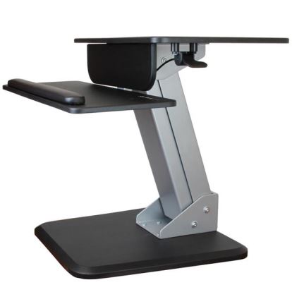 StarTech.com ARMSTS multimedia cart/stand Black, Silver Flat panel Multimedia stand1