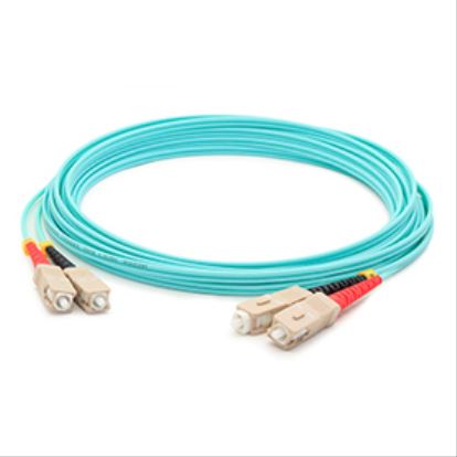 AddOn Networks 25m, SC - SC fiber optic cable 984.3" (25 m) OM3 Turquoise1