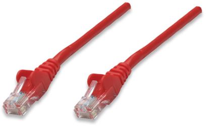 Intellinet Cat5e, 0.15 m networking cable Red 5.91" (0.15 m) U/UTP (UTP)1