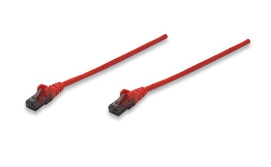 Intellinet Cat6, 0.15 m networking cable Red 5.91" (0.15 m) U/UTP (UTP)1