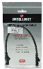 Intellinet 0.3m Cat6 UTP networking cable Black 11.8" (0.3 m) U/UTP (UTP)3