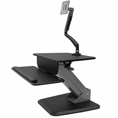 StarTech.com BNDSTSSLIM multimedia cart/stand Black Flat panel Multimedia stand1