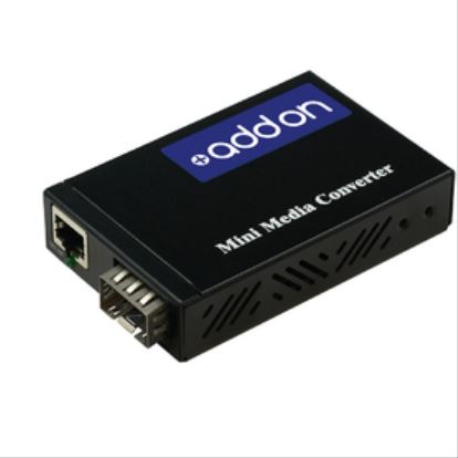 AddOn Networks ADD-GMCMN-SFP network media converter 1000 Mbit/s Multi-mode, Single-mode Black1