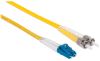 Intellinet 474016 fiber optic cable 39.4" (1 m) LC ST OS2 Yellow2