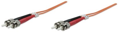 Intellinet 1m ST/ST fiber optic cable 39.4" (1 m) OM1 Orange1