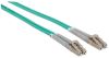 Intellinet 750868 fiber optic cable 39.4" (1 m) LC OM3 Aqua color2