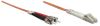 Intellinet 2m LC/ST fiber optic cable 78.7" (2 m) OM1 Orange2