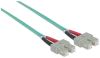 Intellinet 751100 fiber optic cable 118.1" (3 m) SC OM3 Aqua color2