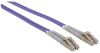 Intellinet 750899 fiber optic cable 196.9" (5 m) LC OM4 Violet2