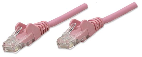 Intellinet Cat6, 7.5m networking cable Pink 295.3" (7.5 m) U/UTP (UTP)1