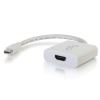 C2G 54308 video cable adapter Mini DisplayPort HDMI Type A (Standard) White1