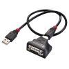 Brainboxes US-159 cable gender changer DB9 USB A Black4