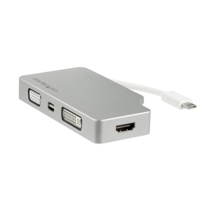 StarTech.com CDPVGDVHDMDP USB graphics adapter 3840 x 2160 pixels Silver1