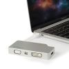 StarTech.com CDPVGDVHDMDP USB graphics adapter 3840 x 2160 pixels Silver6