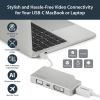 StarTech.com CDPVGDVHDMDP USB graphics adapter 3840 x 2160 pixels Silver9