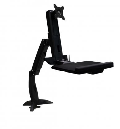 Amer AMR1ACWS monitor mount / stand 24" Clamp Black1