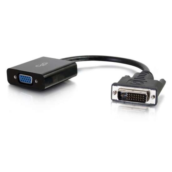 C2G 41380 video cable adapter VGA (D-Sub) DVI-D Black1