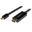 Picture of StarTech.com MDP2HDMM5MB video cable adapter 196.9" (5 m) Mini DisplayPort HDMI Black