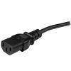 StarTech.com PXT101Y10 power cable Black 118.1" (3 m) NEMA 5-15P 2 x C13 coupler2