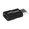 StarTech.com USB2CUBADP cable gender changer USB 2.0 Type-C USB 2.0 Micro-B Black2