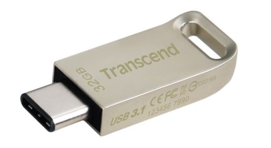 Transcend JetFlash 850 USB flash drive 32 GB USB Type-C 3.2 Gen 1 (3.1 Gen 1) Gold1