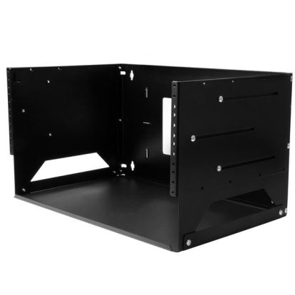 StarTech.com WALLSHELF4U rack cabinet 4U Wall mounted rack Black1