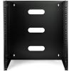 StarTech.com WALLMNT12 rack cabinet 12U Wall mounted rack Black3