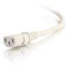 C2G 17485 power cable White 23.6" (0.6 m) C14 coupler C13 coupler4