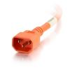 C2G 17500 power cable Orange 59.1" (1.5 m) C14 coupler C13 coupler3