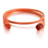 C2G 17506 power cable Orange 70.9" (1.8 m) C14 coupler C13 coupler4