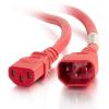 C2G 17511 power cable Red 94.5" (2.4 m) C14 coupler C13 coupler1