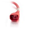 C2G 17511 power cable Red 94.5" (2.4 m) C14 coupler C13 coupler2